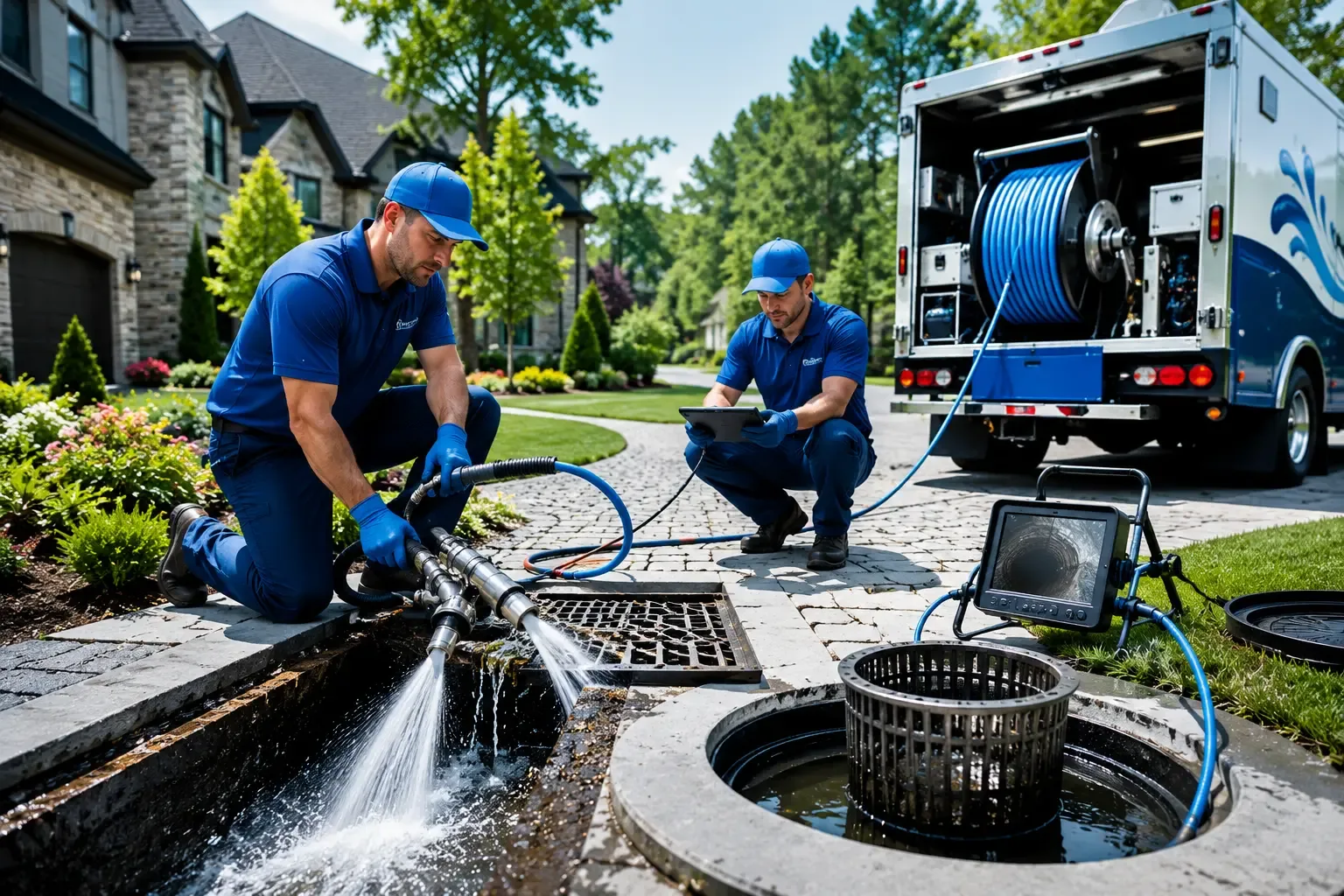 Local outdoor drain cleaning professionals in Robstown, TX